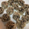 クック26PAK7☆'s cooksnap of when they made きのこ＆ひじきの和しゅうまい♡.