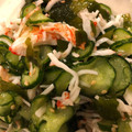 clover55's cooksnap of when they made 簡単10分♫きゅうりとわかめの酢の物.