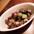 Takenoc○'s cooksnap of when they made 砂肝のネギマ☆長ネギがとろける～♪.