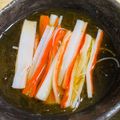 meechan_y's cooksnap of when they made ☆あと一品 もずくカニカマ☆.