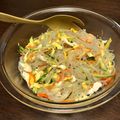 四児のハハ's cooksnap of when they made タンミョンで具沢山サラダ.