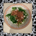 ☆hironon☆'s cooksnap of when they made 簡単❤かつおぶしたっぷり水菜のおひたし❤.