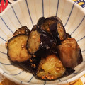 owbrother's cooksnap of when they made 揚げなすのごま和え.