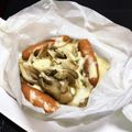 ☆GSSQHY☆'s cooksnap of when they made ソーセージとキノコのホイル焼き.