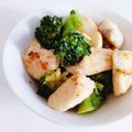 ほくりき's cooksnap of when they made 鶏むね肉とブロッコリーのコンソメマヨ炒め.