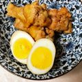 てんちゃ☆彡's cooksnap of when they made 手羽元の甘辛煮~玉子入り~:-).