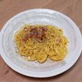 ☆あいちゃんちゃん☆'s cooksnap of when they made カルボナーラ(生クリームなし、全卵使用).
