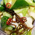 ぷるめりこ's cooksnap of when they made 胡瓜とキャベツの中華塩こぶあえ.