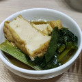 kumitch's cooksnap of when they made ☆簡単♪小松菜とお揚げの煮びたし☆.