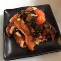 ばんぷぷ's cooksnap of when they made サーモンの塩昆布和え.