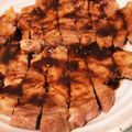 ☆ichika＊☆'s cooksnap of when they made 厚切り豚肉のポークソテー.