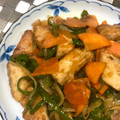 ぱぴろみ's cooksnap of when they made メカジキと野菜のバター醤油炒め.