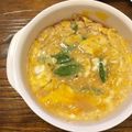 kikitk's cooksnap of when they made 電子レンジで絹さやの玉子とじ.