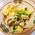 まみょ～ん's cooksnap of when they made 節約80円♪卵とちくわと豆苗の白だし和え.