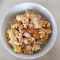 take♪aki♪'s cooksnap of when they made ＊白だしで！鶏ひき肉で！親子丼＊.