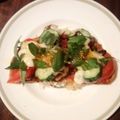 inLondon's cooksnap of when they made トマト×胡瓜のあっさり和トースト.
