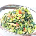 watyami's cooksnap of when they made 大根の葉の炒め物.