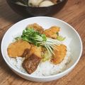 pigumo's cooksnap of when they made トロトロ極めたぶり照り丼　柚子胡椒風味.