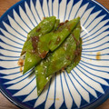 うなちゃん！'s cooksnap of when they made もう1品！きぬさやのかつお節和え.