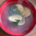 うなちゃん！'s cooksnap of when they made 白だしではまぐりのお吸い物.