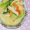 スピ☆リカ's cooksnap of when they made 簡単♪鶏胸肉と青梗菜の中華風ミルク煮.