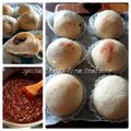 ともみろ's cooksnap of when they made 30分で完成!？不思議パンの白いアンパン.