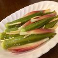 みそじーさん's cooksnap of when they made オクラと生姜（みょうが）の塩麹漬け.