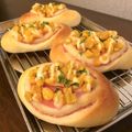 みそじーさん's cooksnap of when they made 大好き☆ハム・マヨ・コーンのパン.