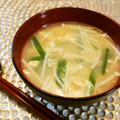 アイリッシュショコラ's cooksnap of when they made ✿えのきと油揚げのお味噌汁✿.
