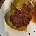 miyoku4032's cooksnap of when they made 煮込みピーマンの肉詰め.