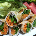ホーリー1203's cooksnap of when they made 豚ロースの野菜巻き しょうが焼き風.