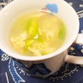 ５ママのん's cooksnap of when they made ＊レタスと玉子の中華スープ＊.