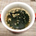 ✳︎みるき〜✳︎'s cooksnap of when they made お湯を注ぐだけ♪ダシダわかめスープ.