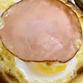 ☆hiroppy☆'s cooksnap of when they made 目玉焼きハムトースト.