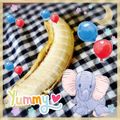 海理ママ's cooksnap of when they made バナナの切りかた.