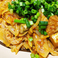 民～tami～'s cooksnap of when they made 超簡単！厚揚げとキムチのオイマヨ炒め.