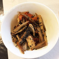 crispylove's cooksnap of when they made 根菜たっぷり！五目金平牛蒡＊作り置き.