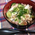 フロロ3lb's cooksnap of when they made 時短ダイエット☆宮崎県名物☆サバ缶冷や汁.