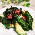 mami＊s's cooksnap of when they made 簡単♪梅きゅうり.