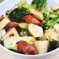 あさここなっつ's cooksnap of when they made じゃがいもとブロッコリーのマヨ炒め.