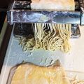 yuijuy's cooksnap of when they made のびにくい＆つるつる♪手作り中華麺☆重曹.