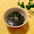 サヤスカマカン's cooksnap of when they made 無駄無し♪煮豚等煮汁で☆ワカメスープ.