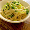 marica猫's cooksnap of when they made 切り干し大根と豆苗のお浸し.