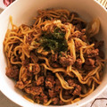 さやか○'s cooksnap of when they made 超簡単！ひき肉ともやしのソース焼きそば.