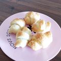 tukachi's cooksnap of when they made 冷凍パイシートDE☆塩パン風クロワッサン.