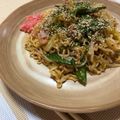 Atsuuchiko's cooksnap of when they made 袋麺で焼きそば風.