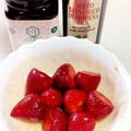 ｷｬｽｰ's cooksnap of when they made ◎材料2つで変身！甘くないいちご救済技◎.
