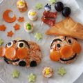 うにたらこ's cooksnap of when they made こどもの日に！アンパンマン兜プレート☆.