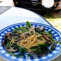 Pachino's cooksnap of when they made ビーガンほうれん草とマッシュルームパスタ.