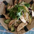 ラムベビー's cooksnap of when they made ５分でランチ！なすきゅう冷麦♪.
